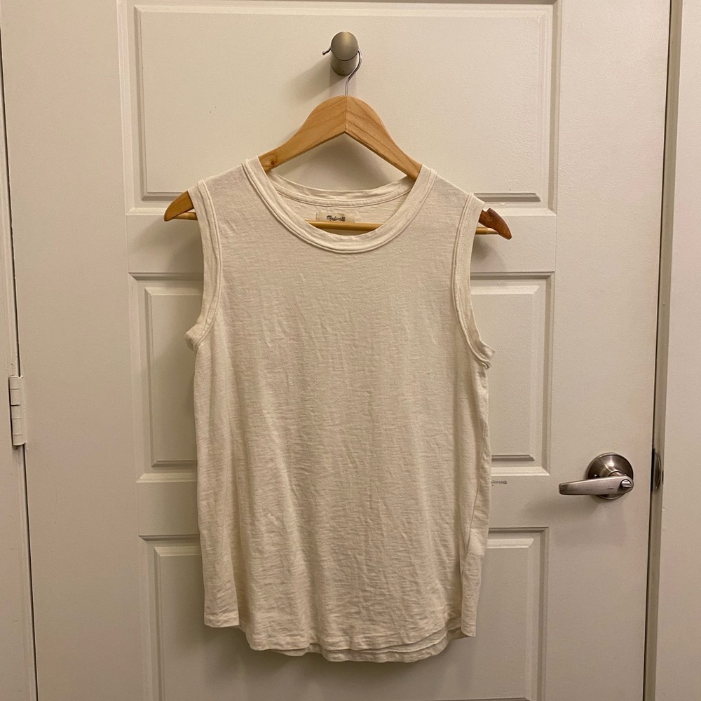 Bristol Muscle Tank - Madewell - Lighthouse - Size Small